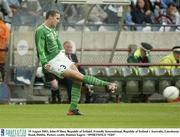 19 August 2003; John O'Shea of Republic of Ireland in action during an International Friendly between Republic of Ireland and Australia at Lansdowne Road, Dublin. Photo by Damien Eagers/Sportsfile