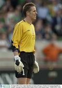 19 August 2003; Nicky Colgan, Republic of Ireland goalkeeper watches on during an International Friendly between Republic of Ireland and Australia at Lansdowne Road, Dublin. Photo by Damien Eagers/Sportsfile