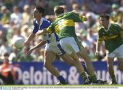 24 August 2003; Craig Rogers of Laois, in action against Damien Breen of Kerry during the All-Ireland Minor Football Championship Semi-Final between Laois and Kerry at Croke Park, Dublin. Photo by Damien Eagers/Sportsfile