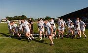 30 June 2018; Kildare players break away after the team photograph before the GAA Football All-Ireland Senior Championship Round 3 match between Kildare and Mayo at St Conleth's Park in Newbridge, Kildare. Photo by Piaras Ó Mídheach/Sportsfile