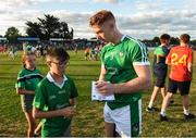 7 July 2018; Cian Lynch of Limerick with supporters after the GAA Hurling All-Ireland Senior Championship Preliminary Quarter-Final match between Carlow and Limerick at Netwatch Cullen Park in Carlow. Photo by Matt Browne/Sportsfile