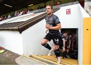 6 July 2018; Dane Massey of Dundalk prior to the SSE Airtricity League Premier Division match between St Patrick's Athletic and Dundalk at Richmond Park in Dublin. Photo by Stephen McCarthy/Sportsfile