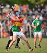 7 July 2018; Diarmuid Byrne of Carlow during the GAA Hurling All-Ireland Senior Championship Preliminary Quarter-Final match between Carlow and Limerick at Netwatch Cullen Park in Carlow. Photo by Matt Browne/Sportsfile