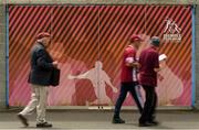 8 July 2018; Galway supporters make their way into Semple Stadium prior to the Leinster GAA Hurling Senior Championship Final Replay match between Kilkenny and Galway at Semple Stadium in Thurles, Co Tipperary. Photo by Eóin Noonan/Sportsfile