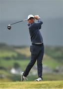 8 July 2018; Rory McIlroy tees off from the 11th tee box during Day Four of the Dubai Duty Free Irish Open Golf Championship at Ballyliffin Golf Club in Ballyliffin, Co. Donegal. Photo by Oliver McVeigh/Sportsfile