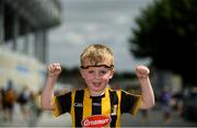8 July 2018; Conall Cody, age 4, from Mooncoin, Co. Kilkenny, prior to the Leinster GAA Hurling Senior Championship Final Replay match between Kilkenny and Galway at Semple Stadium in Thurles, Co Tipperary. Photo by Eóin Noonan/Sportsfile
