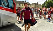8 July 2018; David Burke of Galway arrives prior to the Leinster GAA Hurling Senior Championship Final Replay match between Kilkenny and Galway at Semple Stadium in Thurles, Co Tipperary. Photo by Brendan Moran/Sportsfile