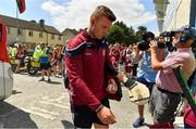 8 July 2018; Joe Canning of Galway arrives prior to the Leinster GAA Hurling Senior Championship Final Replay match between Kilkenny and Galway at Semple Stadium in Thurles, Co Tipperary. Photo by Brendan Moran/Sportsfile