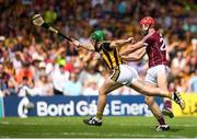 8 July 2018; Jonathan Glynn of Galway scores his side's first goal despite the attention of Paul Murphy of Kilkenny during the Leinster GAA Hurling Senior Championship Final Replay match between Kilkenny and Galway at Semple Stadium in Thurles, Co Tipperary. Photo by Eóin Noonan/Sportsfile