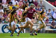 8 July 2018; Adrian Tuohey of Galway in action against Billy Ryan and Ger Aylward of Kilkenny during the Leinster GAA Hurling Senior Championship Final Replay match between Kilkenny and Galway at Semple Stadium in Thurles, Co Tipperary. Photo by Brendan Moran/Sportsfile