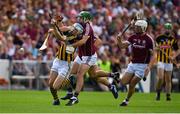 8 July 2018; TJ Reid of Kilkenny in action against David Burke of Galway during the Leinster GAA Hurling Senior Championship Final Replay match between Kilkenny and Galway at Semple Stadium in Thurles, Co Tipperary. Photo by Brendan Moran/Sportsfile