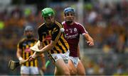 8 July 2018; Joey Holden of Kilkenny is hooked by Johnny Coen of Galway during the Leinster GAA Hurling Senior Championship Final Replay match between Kilkenny and Galway at Semple Stadium in Thurles, Co Tipperary. Photo by Ray McManus/Sportsfile