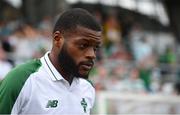 7 July 2018; Oliver Ntcham of Glasgow Celtic prior to the Soccer friendly between Shamrock Rovers and Glasgow Celtic at Tallaght Stadium in Tallaght, Co. Dublin.  Photo by David Fitzgerald/Sportsfile