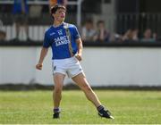 8 July 2018; John Keogh of Wicklow celebrates scoring the last point of the game, from a free in extra-time, to ensure the game ended in a draw during the Electric Ireland Leinster GAA Minor Football Championship Semi-Final match between Kildare and Wicklow at St Conleth’s Park in Newbridge, Co. Kildare. Photo by Piaras Ó Mídheach/Sportsfile