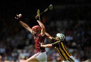 8 July 2018; Jonathan Glynn of Galway in action against Padraig Walsh of Kilkenny during the Leinster GAA Hurling Senior Championship Final Replay match between Kilkenny and Galway at Semple Stadium in Thurles, Co Tipperary. Photo by Ray McManus/Sportsfile