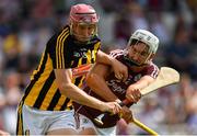 8 July 2018; Robert Lennon of Kilkenny in action against Jason Flynn of Galway during the Leinster GAA Hurling Senior Championship Final Replay match between Kilkenny and Galway at Semple Stadium in Thurles, Co Tipperary. Photo by Brendan Moran/Sportsfile