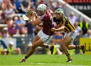 8 July 2018; Jason Flynn of Galway in action against Paddy Deegan of Kilkenny during the Leinster GAA Hurling Senior Championship Final Replay match between Kilkenny and Galway at Semple Stadium in Thurles, Co Tipperary. Photo by Brendan Moran/Sportsfile