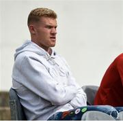 8 July 2018; Republic of Ireland international James McClean watches the SSE Airtricity League Premier Division match between Bray Wanderers and Sligo Rovers at the Carlisle Grounds in Bray, Co Wicklow. Photo by Matt Browne/Sportsfile