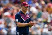 8 July 2018; Galway manager Micheál Donoghue prior to the Leinster GAA Hurling Senior Championship Final Replay match between Kilkenny and Galway at Semple Stadium in Thurles, Co Tipperary. Photo by Brendan Moran/Sportsfile