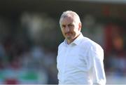 10 July 2018; Cork City manager John Caulfield prior to the UEFA Champions League 1st Qualifying Round First Leg between Cork City and Legia Warsaw at Turner's Cross in Cork. Photo by Eóin Noonan/Sportsfile
