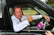 11 July 2018; Harry Redknapp, pictured at the launch of AIB’s new series, The Toughest Rivalry. The series, airing exclusively across AIB’s social channels, stars both Redknapp and former Italian footballer and Premier League manager Gianluca Vialli. AIB’s Toughest Rivalry series will chronicle both Redknapp and Vialli’s journeys as the two powerhouses will take charge of two rival GAA clubs. Vialli with Erin’s Isle in Dublin, and Redknapp with Castlehaven in West Cork. The two teams faced off in an infamous 1998 AIB GAA All-Ireland Club Semi-Final, where Castlehaven were defeated by a last-minute questionable goal. The controversial ending left both teams with unfinished business. The first episode of The Toughest Rivalry will air on Friday, July 13th and every Friday, exclusively on AIB’s social channels. For exclusive content and behind the scenes action from The Toughest Rivalry follow us @AIB_GAA on Twitter, Instagram, Snapchat, Facebook and AIB.ie/GAA. Photo by Brendan Moran/Sportsfile