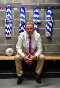 11 July 2018; Harry Redknapp, pictured at the launch of AIB’s new series, The Toughest Rivalry. The series, airing exclusively across AIB’s social channels, stars both Redknapp and former Italian footballer and Premier League manager Gianluca Vialli. AIB’s Toughest Rivalry series will chronicle both Redknapp and Vialli’s journeys as the two powerhouses will take charge of two rival GAA clubs. Vialli with Erin’s Isle in Dublin, and Redknapp with Castlehaven in West Cork. The two teams faced off in an infamous 1998 AIB GAA All-Ireland Club Semi-Final, where Castlehaven were defeated by a last-minute questionable goal. The controversial ending left both teams with unfinished business. The first episode of The Toughest Rivalry will air on Friday, July 13th and every Friday, exclusively on AIB’s social channels. For exclusive content and behind the scenes action from The Toughest Rivalry follow us @AIB_GAA on Twitter, Instagram, Snapchat, Facebook and AIB.ie/GAA. Photo by Brendan Moran/Sportsfile