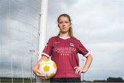 11 July 2018; Caitlin Quinn of Galway WFC during a Continental Tyres Under 17 Women's National League launch at the FAI HQ in Abbotstown, Dublin. Photo by Piaras Ó Mídheach/Sportsfile