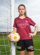 11 July 2018; Caitlin Quinn of Galway WFC during a Continental Tyres Under 17 Women's National League launch at the FAI HQ in Abbotstown, Dublin. Photo by Piaras Ó Mídheach/Sportsfile