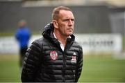 12 July 2018; Derry City manager Kenny Shiels during the UEFA Europa League 1st Qualifying Round First Leg match between Derry City and Dinamo Minsk at Brandywell Stadium in Derry. Photo by Oliver McVeigh/Sportsfile