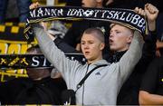 12 July 2018; AIK supporters during the UEFA Europa League 1st Qualifying Round First Leg match between Shamrock Rovers and AIK at Tallaght Stadium, Dublin. Photo by Brendan Moran/Sportsfile