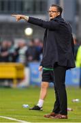 12 July 2018; AIK manager Rikard Norling during the UEFA Europa League 1st Qualifying Round First Leg match between Shamrock Rovers and AIK at Tallaght Stadium, Dublin. Photo by Brendan Moran/Sportsfile