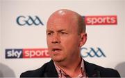 12 July 2018; Sky Sports analyst Peter Canavan speaking at the Sky Sports GAA Football Roadshow at Kilmacud Crokes, Dublin. Ahead of its coverage of the Super 8’s, the Sky Sports team of expert analysts visited Kilmacud for a special preview night before the opening round of fixtures. Entering into the fifth year of its partnership with the GAA, Sky Sports is extending its support beyond the screen, visiting clubs with its GAA Roadshow series while also supporting the GAA Super Games Centres, as part of a €3million investment in grassroots initiatives over five years. Photo by Piaras Ó Mídheach/Sportsfile