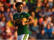 29 June 2018; Stefan Okunbor of Kerry during the EirGrid Munster GAA Football U20 Championship Final match between Kerry and Cork at Austin Stack Park in Tralee, Kerry. Photo by Piaras Ó Mídheach/Sportsfile