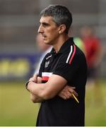 13 July 2018; Derry Manager Paddy Campbell during the Electric Ireland Ulster GAA Football Minor Championship Final match between Derry and Monaghan at the Athletic Grounds, Armagh. Photo by Oliver McVeigh/Sportsfile