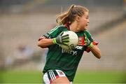 14 July 2018; Sarah Rowe of Mayo in action Cavan during the TG4 All-Ireland Ladies Football Senior Championship Group 4 Round 1 match between Cavan and Mayo at St Tiernach's Park, in Clones, Monaghan. Photo by Oliver McVeigh/Sportsfile