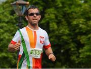 14 July 2018; Bernard Kowalski of Dublin Striders AC during the Irish Runner 10 Mile at Phoenix Park in Dublin. Photo by Eoin Smith/Sportsfile