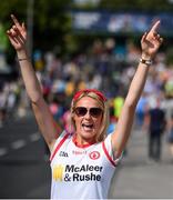 14 July 2018; Tyrone supporter Shannen Keenan from Ballygawley, County Tyrone, prior to the GAA Football All-Ireland Senior Championship Quarter-Final Group 2 Phase 1 match between Tyrone and Roscommon at Croke Park, in Dublin. Photo by David Fitzgerald/Sportsfile