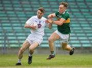 14 July 2018; Stephen Comerford of Kildare in action against Dara Moynihan of Kerry during the EirGrid GAA Football All-Ireland U20 Championship Semi-Final match between Kildare and Kerry at the Gaelic Grounds, Limerick. Photo by Ray Ryan/Sportsfile