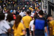 14 July 2018; Supporters make their way into the ground prior to the GAA Football All-Ireland Senior Championship Quarter-Final Group 2 Phase 1 match between Tyrone and Roscommon at Croke Park, in Dublin. Photo by David Fitzgerald/Sportsfile