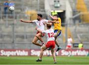 14 July 2018; Tiernan McCann of Tyrone in action against Ciarain Murtagh of Roscommon during the GAA Football All-Ireland Senior Championship Quarter-Final Group 2 Phase 1 match between Tyrone and Roscommon at Croke Park, in Dublin. Photo by David Fitzgerald/Sportsfile