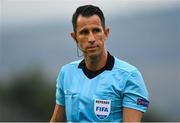 12 July 2018; Referee Alexander Harkam during the UEFA Europa League 1st Qualifying Round First Leg match between Shamrock Rovers and AIK at Tallaght Stadium, Dublin. Photo by Brendan Moran/Sportsfile