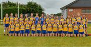15 July 2018; The Roscommon squad before the All-Ireland Ladies Football Minor B final match between Kildare and Roscommon at Moate, Westmeath. Photo by Oliver McVeigh/Sportsfile
