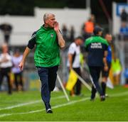 15 July 2018; Limerick manager John Kiely during the GAA Hurling All-Ireland Senior Championship Quarter-Final match between Kilkenny and Limerick at Semple Stadium, Thurles, Co Tipperary Photo by Ray McManus/Sportsfile