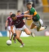 15 July 2018; Damien Comer of Galway in action against Jason Foley of Kerry during the GAA Football All-Ireland Senior Championship Quarter-Final Group 1 Phase 1 match between Kerry and Galway at Croke Park, Dublin. Photo by David Fitzgerald/Sportsfile