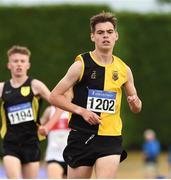 15 July 2018; Shay McEvoy from Kilkenny City Harriers A.C. who won the boys under-18 3000m during the Irish Life Health National T&F Juvenile Day 2 at Tullamore Harriers Stadium in Tullamore, Co Offaly. Photo by Matt Browne/Sportsfile