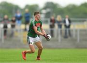 14 July 2018; Nathan Moran of Mayo during the EirGrid GAA Football All-Ireland U20 Championship Semi-Final match between Mayo and Derry at Páirc Seán Mac Diarmada, in Carrick-on-Shannon. Photo by Piaras Ó Mídheach/Sportsfile