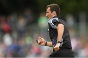 14 July 2018; Referee Paul Faloon during the EirGrid GAA Football All-Ireland U20 Championship Semi-Final match between Mayo and Derry at Páirc Seán Mac Diarmada, in Carrick-on-Shannon. Photo by Piaras Ó Mídheach/Sportsfile