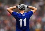 15 July 2018; Shane Carey of Monaghan reacts during the GAA Football All-Ireland Senior Championship Quarter-Final Group 1 Phase 1 match between Kildare and Monaghan at Croke Park, Dublin. Photo by Piaras Ó Mídheach/Sportsfile