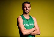 17 July 2018; Irish athletes Thomas Barr prior to departure for the Glasgow/Berlin 2018 European Championships, from the 2nd of August to the 12th of August 2018, pictured at the Sport Ireland National Sports Campus in Abbotstown, Dublin. Photo by David Fitzgerald/Sportsfile