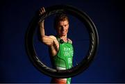 17 July 2018; Irish triathlete Russell White prior to departure for the Glasgow/Berlin 2018 European Championships, from the 2nd of August to the 12th of August 2018, pictured at the Sport Ireland National Sports Campus in Abbotstown, Dublin. Photo by David Fitzgerald/Sportsfile